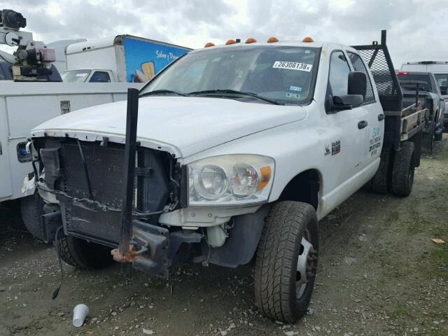 3D6WG48A48G159339 - 2008 DODGE RAM 3500 S WHITE photo 2