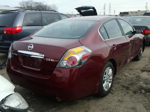 1N4AL2AP4BN497472 - 2011 NISSAN ALTIMA BAS RED photo 4