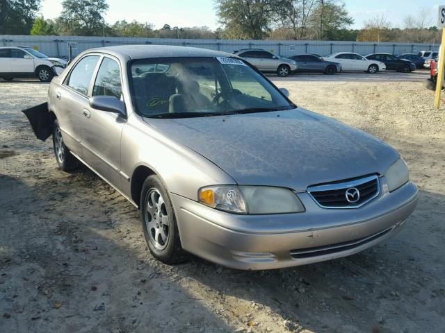 1YVGF22C625292723 - 2002 MAZDA 626 LX TAN photo 1