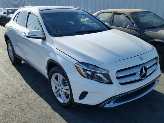 WDCTG4GB1HJ356495 - 2017 MERCEDES-BENZ GLA 250 4M WHITE photo 1