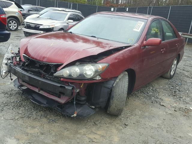 4T1BE30K66U124669 - 2006 TOYOTA CAMRY LE RED photo 2