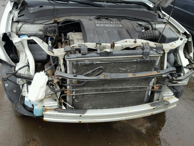 2HKYF18565H507292 - 2005 HONDA PILOT EXL SILVER photo 7