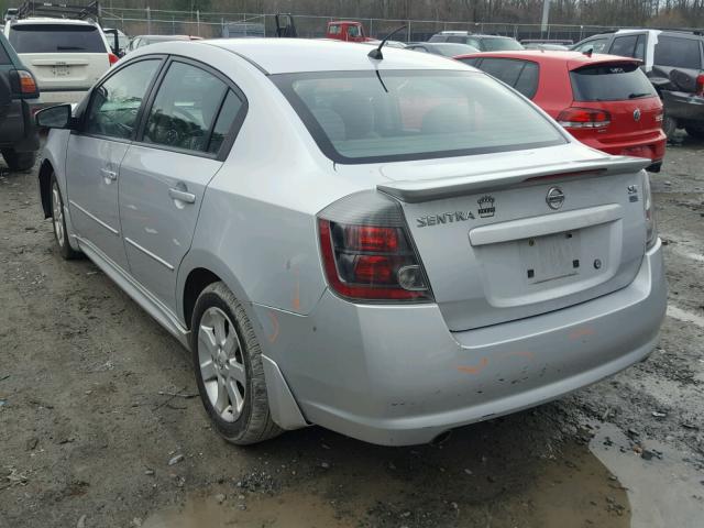 3N1AB61E79L664309 - 2009 NISSAN SENTRA 2.0 SILVER photo 3