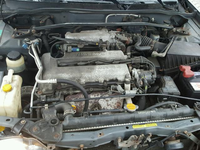 3N1BB51D21L125557 - 2001 NISSAN SENTRA SE GRAY photo 7