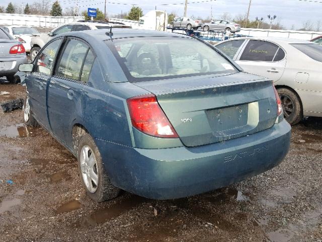 1G8AJ55F16Z143422 - 2006 SATURN ION LEVEL BLUE photo 3