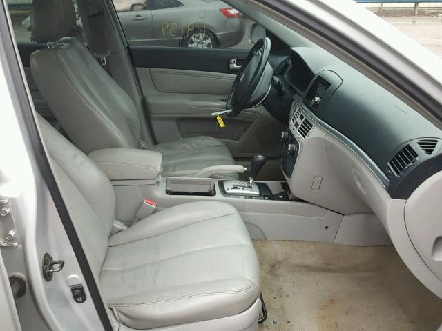 5NPEU46F86H009120 - 2006 HYUNDAI SONATA GLS SILVER photo 5