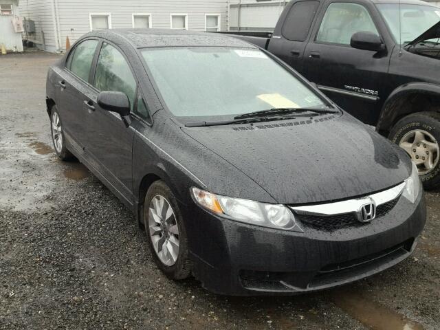 2HGFA1F92AH502476 - 2010 HONDA CIVIC EXL BLACK photo 1