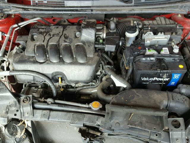 3N1AB6AP3AL635217 - 2010 NISSAN SENTRA 2.0 RED photo 7