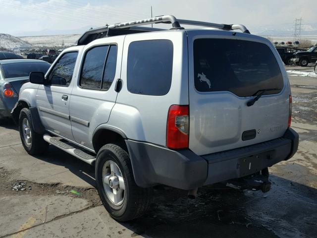 5N1MD28Y92C558325 - 2002 NISSAN XTERRA SE SILVER photo 3