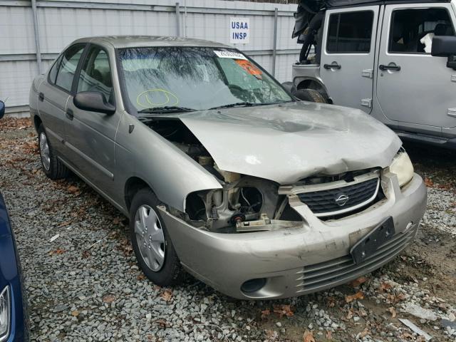 3N1CB51D72L649485 - 2002 NISSAN SENTRA XE SILVER photo 1