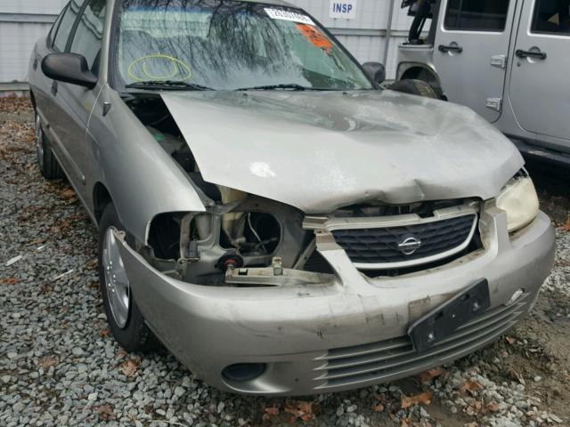 3N1CB51D72L649485 - 2002 NISSAN SENTRA XE SILVER photo 9