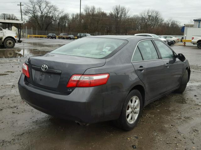 4T1BE46K67U615919 - 2007 TOYOTA CAMRY NEW GRAY photo 4