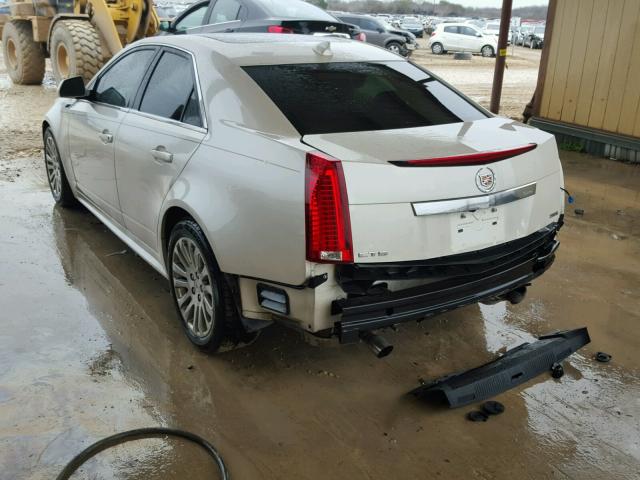 1G6DP5E39C0137300 - 2012 CADILLAC CTS PREMIU WHITE photo 3