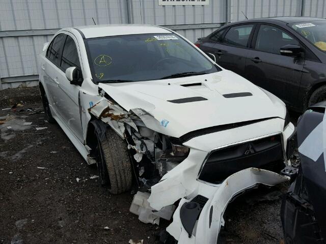 JA32V6FV3EU606861 - 2014 MITSUBISHI LANCER RAL WHITE photo 1