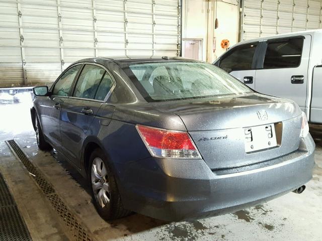 1HGCP26839A200073 - 2009 HONDA ACCORD EXL GRAY photo 3