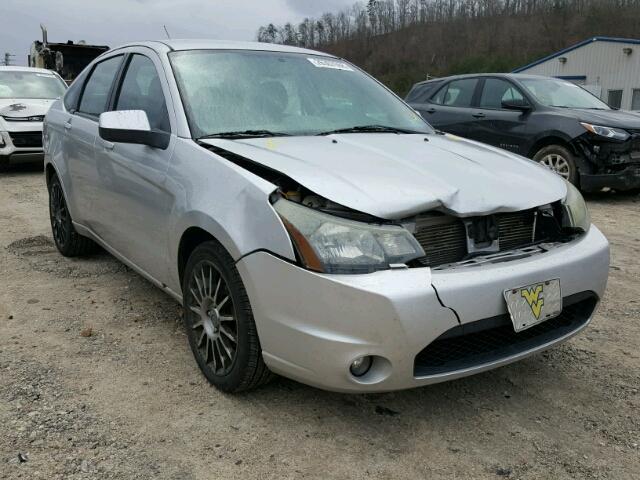 1FAHP3GN3AW104262 - 2010 FORD FOCUS SES SILVER photo 1