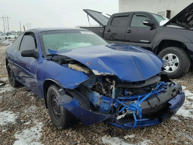 1G1JC12F737117534 - 2003 CHEVROLET CAVALIER BLUE photo 1