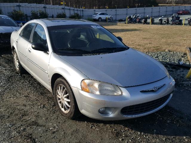 1C3AL56R92N103510 - 2002 CHRYSLER SEBRING LX WHITE photo 1