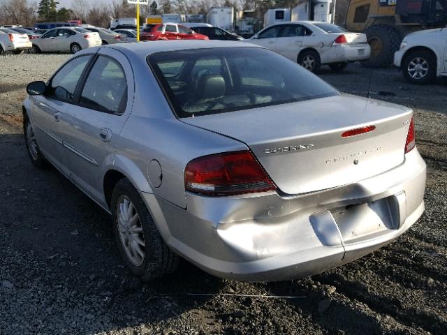 1C3AL56R92N103510 - 2002 CHRYSLER SEBRING LX WHITE photo 3