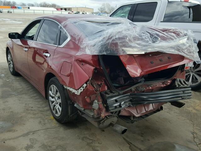 1N4AL3AP7FC263656 - 2015 NISSAN ALTIMA 2.5 RED photo 3