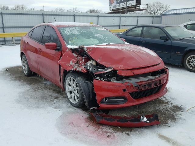 1C3CDFBA2DD289444 - 2013 DODGE DART SXT RED photo 1