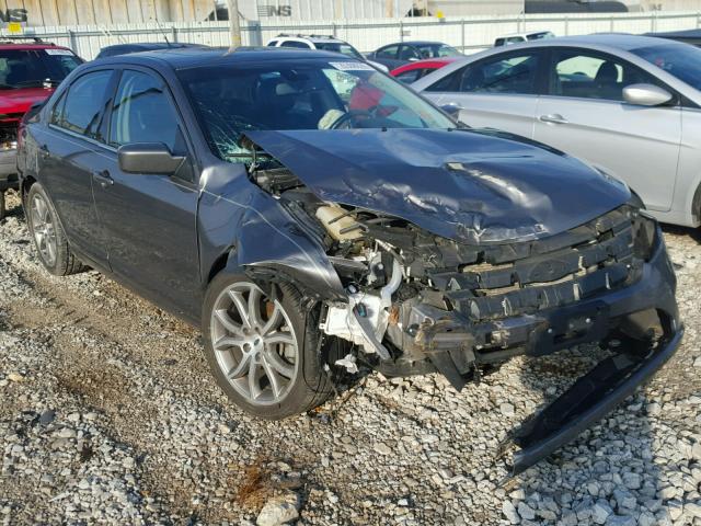 3FAHP0JG9CR202629 - 2012 FORD FUSION SEL GRAY photo 1