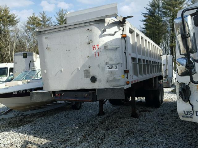 1H9DEE322G1022009 - 1985 DUMP TRAILER SILVER photo 2