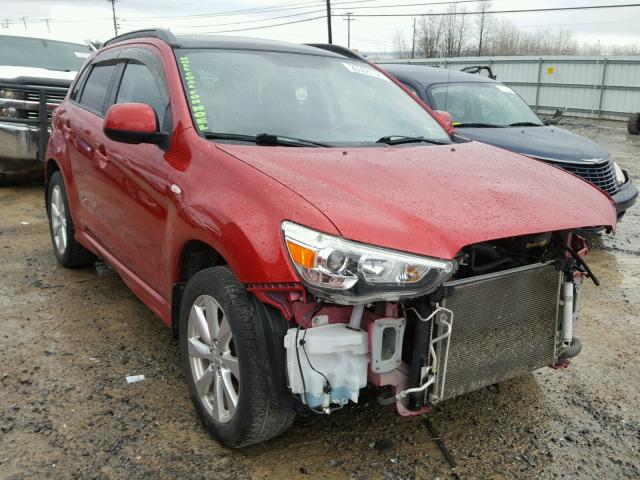 JA4AR4AU2CZ003916 - 2012 MITSUBISHI OUTLANDER RED photo 1