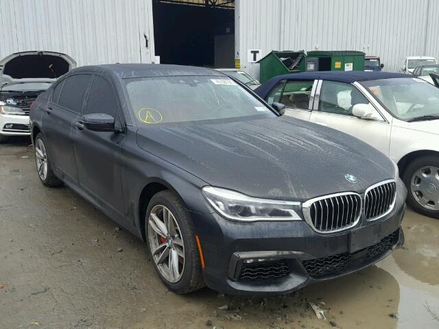 WBA7F2C38HG423374 - 2017 BMW 750 XI BLACK photo 1