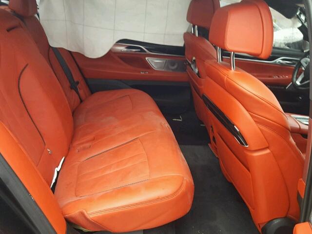 WBA7F2C38HG423374 - 2017 BMW 750 XI BLACK photo 6