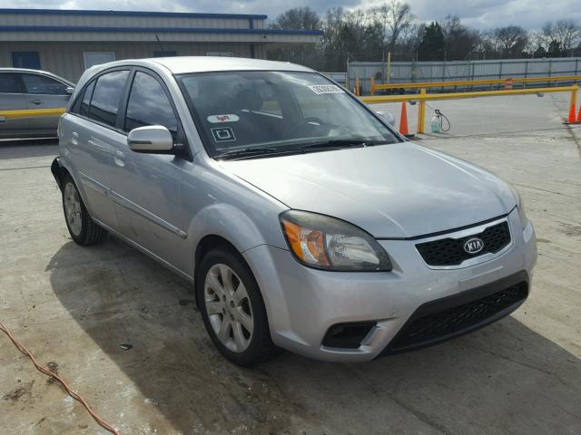 KNADH5A30A6652287 - 2010 KIA RIO LX Արծաթագույն լուսանկար 1