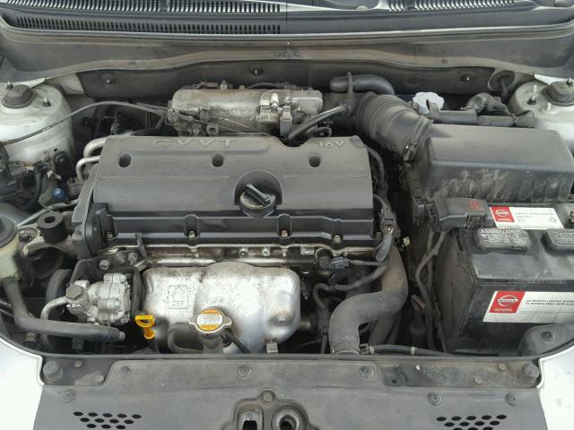 KNADH5A30A6652287 - 2010 KIA RIO LX Արծաթագույն լուսանկար 7