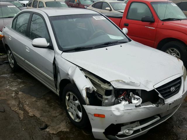 KMHDN46D15U168861 - 2005 HYUNDAI ELANTRA GL SILVER photo 1