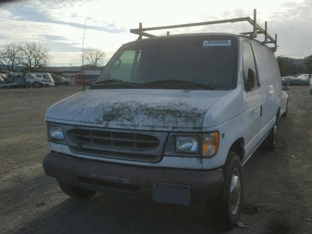 1FTNE24L91HA09161 - 2001 FORD ECONOLINE WHITE photo 2