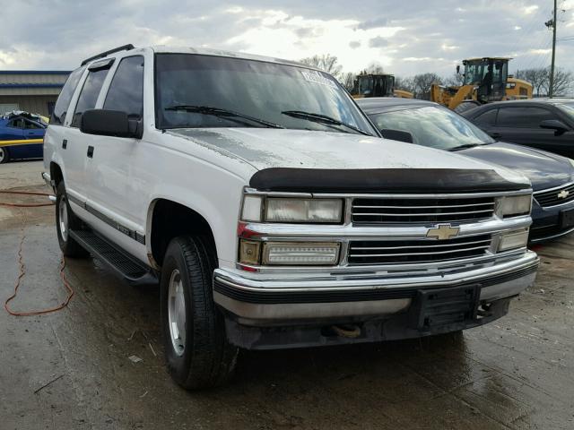 1GNEK13R9TJ322772 - 1996 CHEVROLET TAHOE K150 WHITE photo 1