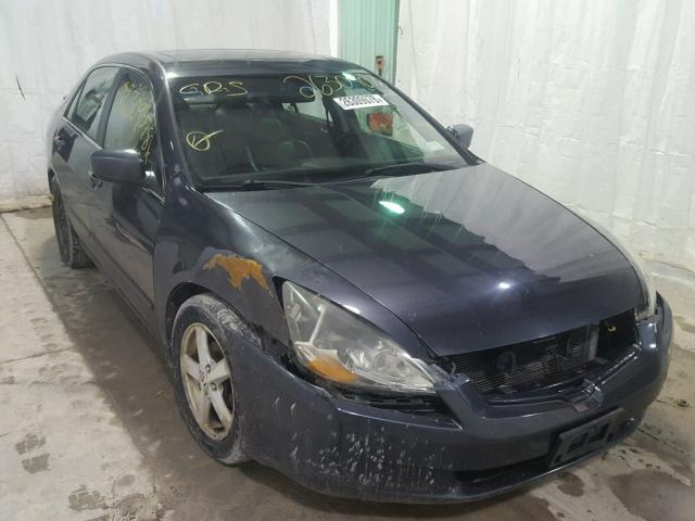 1HGCM56805A182412 - 2005 HONDA ACCORD EX BLUE photo 1