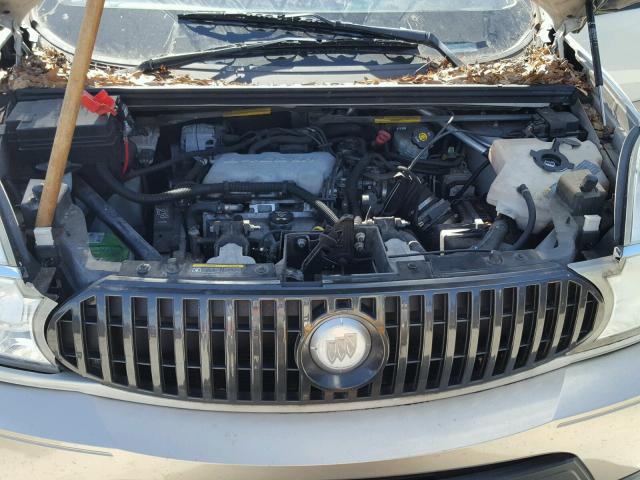 3G5DA03EX4S589067 - 2004 BUICK RENDEZVOUS CREAM photo 7