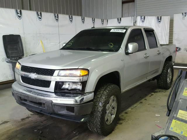 1GCHTDFPXB8105560 - 2011 CHEVROLET COLORADO L SILVER photo 2
