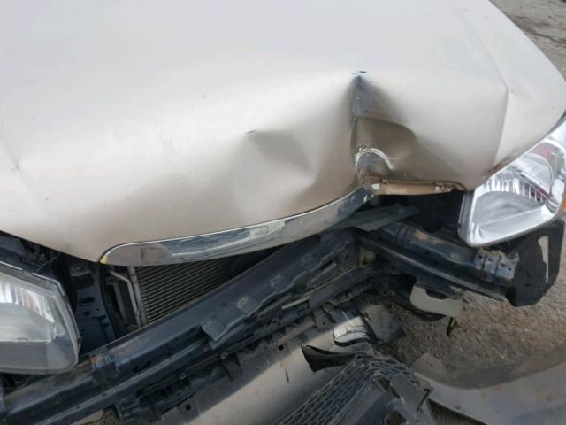 KNAFE221095607767 - 2009 KIA SPECTRA EX GOLD photo 9