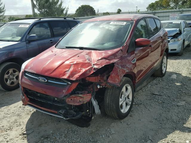 1FMCU0G74GUB89772 - 2016 FORD ESCAPE SE RED photo 2