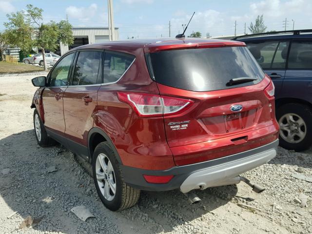 1FMCU0G74GUB89772 - 2016 FORD ESCAPE SE RED photo 3