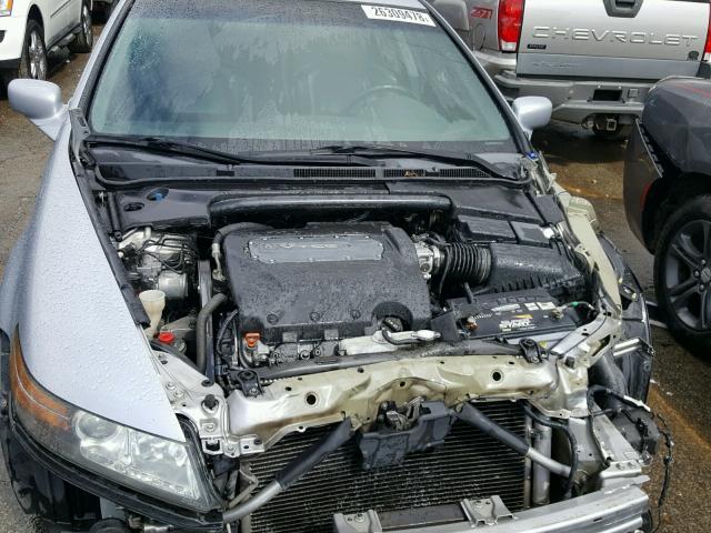 19UUA66265A030262 - 2005 ACURA TL SILVER photo 7