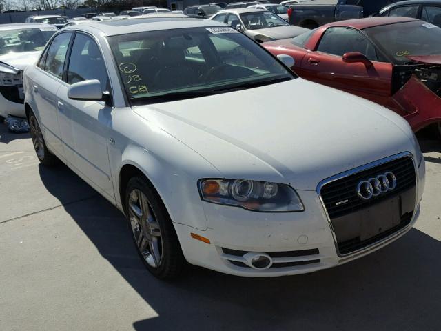 WAUDH78E16A284693 - 2006 AUDI A4 3.2 QUA WHITE photo 1