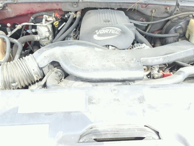 1GKEK13T81R193205 - 2001 GMC YUKON BURGUNDY photo 7