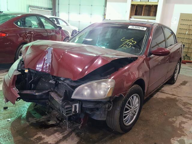 1N4AL11D26N381273 - 2006 NISSAN ALTIMA S BURGUNDY photo 2