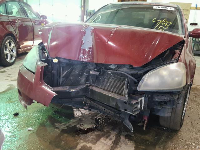 1N4AL11D26N381273 - 2006 NISSAN ALTIMA S BURGUNDY photo 9