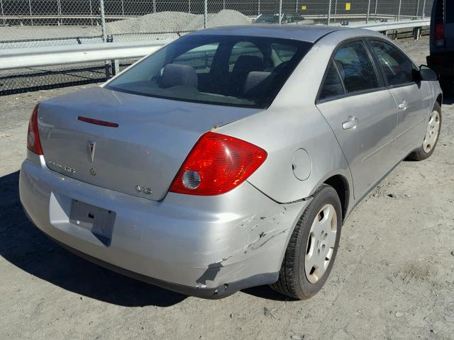 1G2ZG558664269821 - 2006 PONTIAC G6 SE1 SILVER photo 4