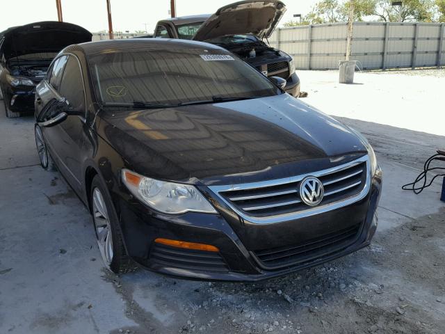 WVWMN7AN5BE717831 - 2011 VOLKSWAGEN CC SPORT BLACK photo 1