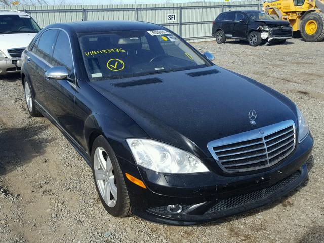 WDDNG86X97A133936 - 2007 MERCEDES-BENZ S 550 4MAT BLACK photo 1