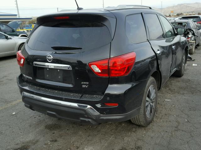 5N1DR2MM5HC658239 - 2017 NISSAN PATHFINDER BLACK photo 4